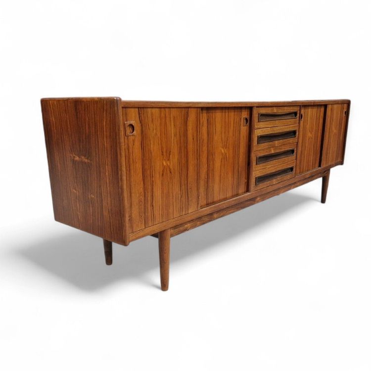 Credenza vintage in palissandro scandinavo, Johannes Andersen