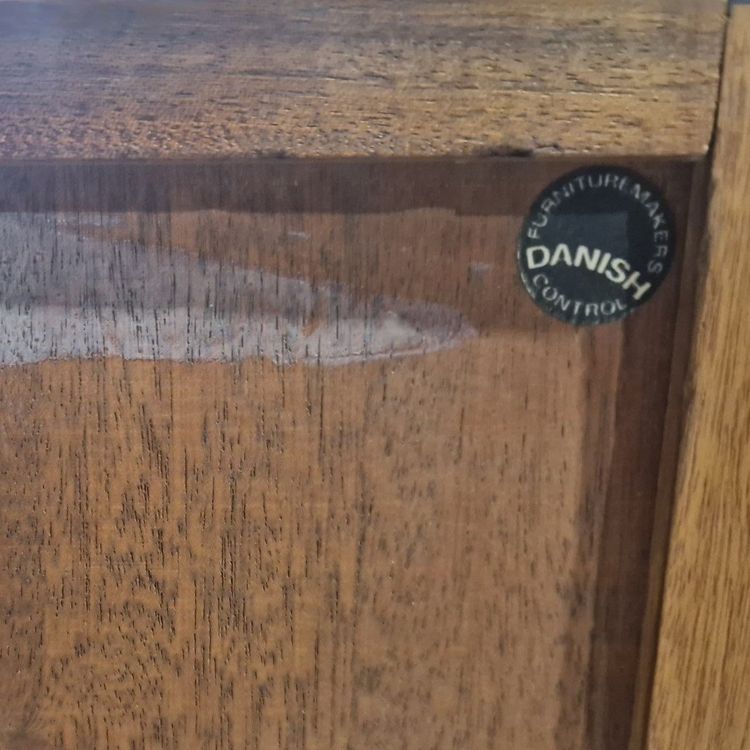 Credenza vintage in palissandro scandinavo, Johannes Andersen