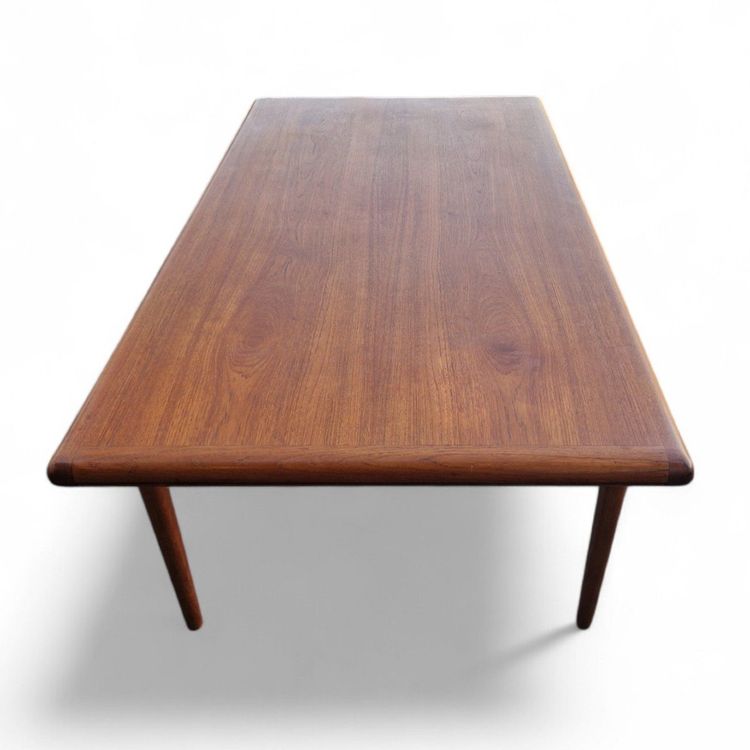 Very Large Vintage Scandinavian Teak Dining Table, Johannes Andersen
