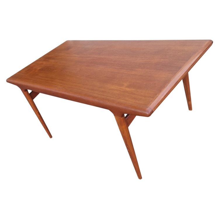 Very Large Vintage Scandinavian Teak Dining Table, Johannes Andersen
