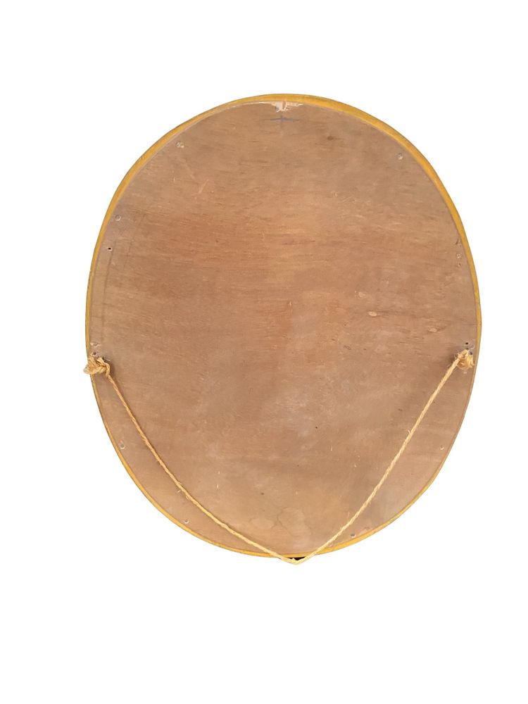 19th century gilded wood mirror - Louis XVI style - 46cm x 54cm