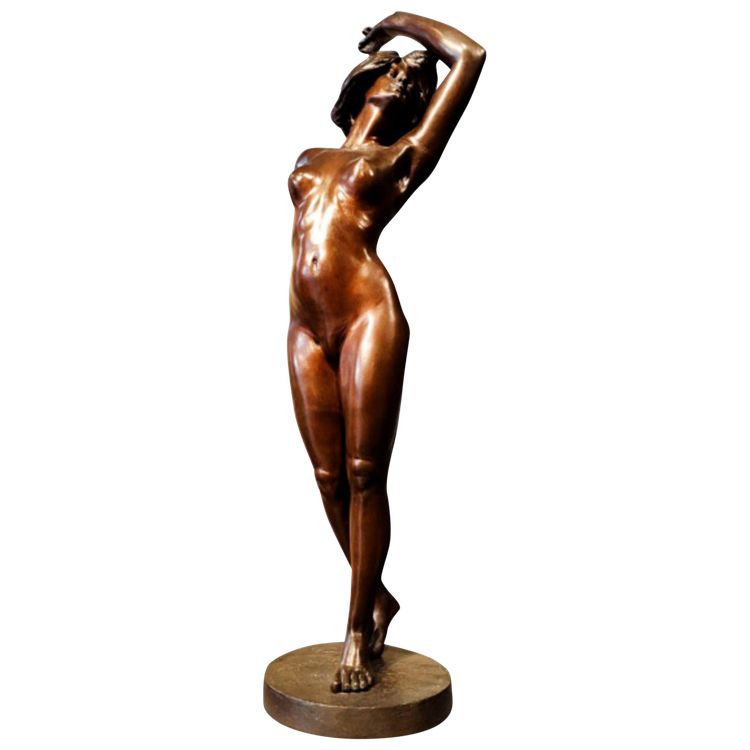  Ballerina in bronzo di Georges Flamand (1900-1910 circa)