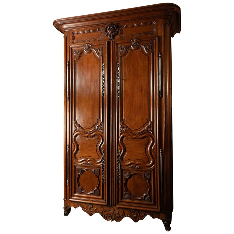 Credenza Regency in noce, XVIII secolo