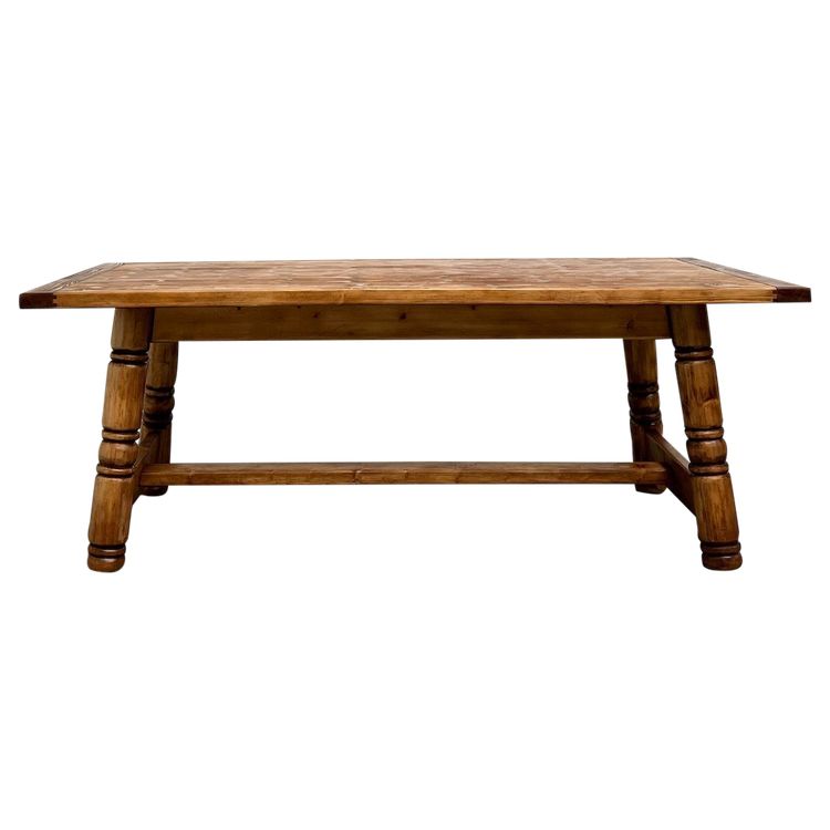 Table à manger en pin, DLG Georges Robert