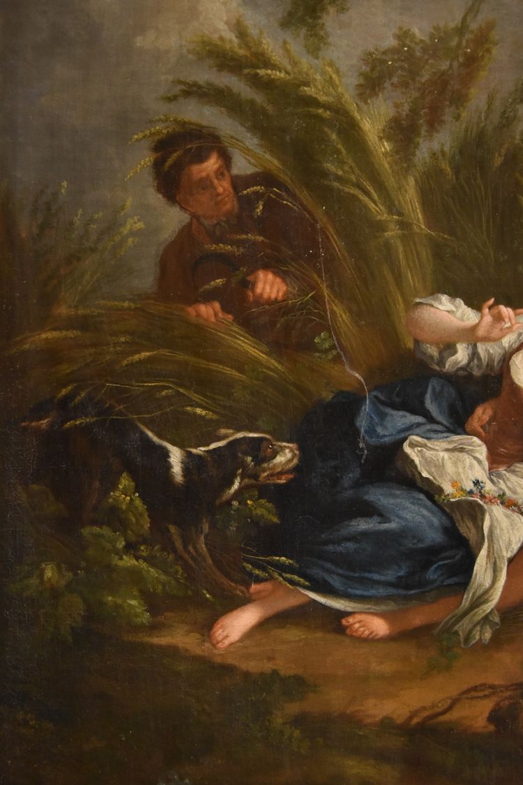 Francois Boucher (paris, 1703 - 1770), The Surprised Lovers/the Pleasant Le