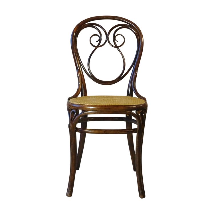 Chause Thonet N°13 bentwood, vers 1875 ,cannée, état original.