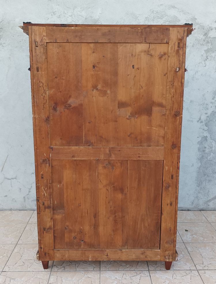 Grande segretaria in noce Luigi XVI