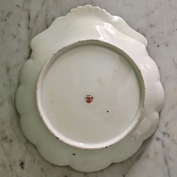 Clignancourt, Comte de Provence - Muschelkompott aus der Zeit von Louis XVI - Pariser Porzellan