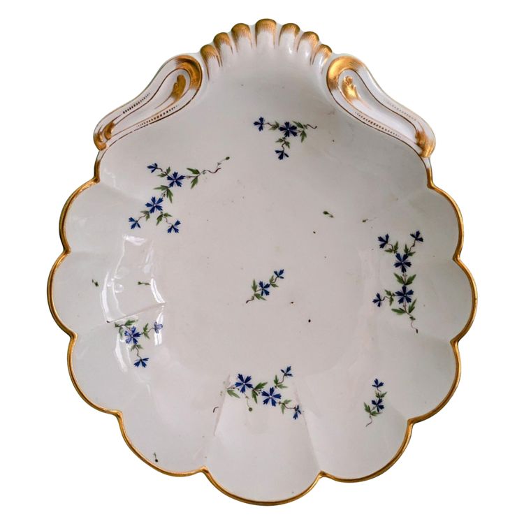 Clignancourt, Comte de Provence - Muschelkompott aus der Zeit von Louis XVI - Pariser Porzellan