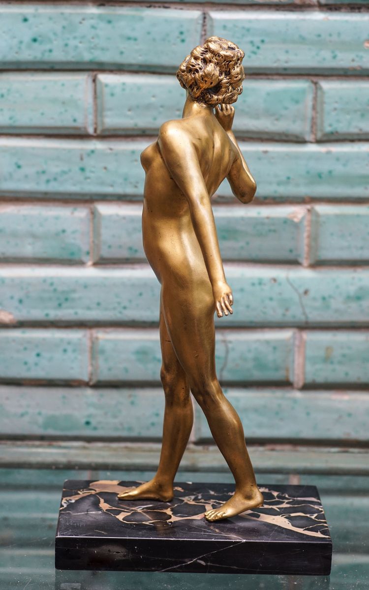 Jean-Léon GÉROME, NU Bronzo dorato