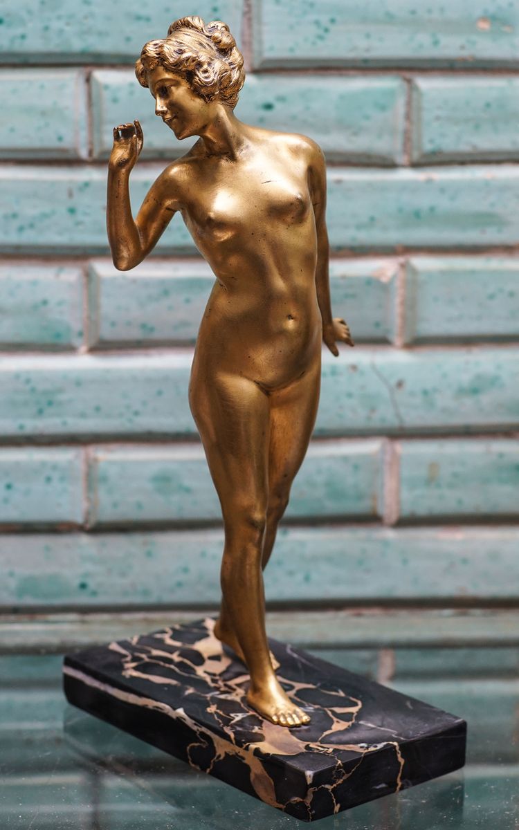 Jean-Léon GÉROME, NU Bronzo dorato
