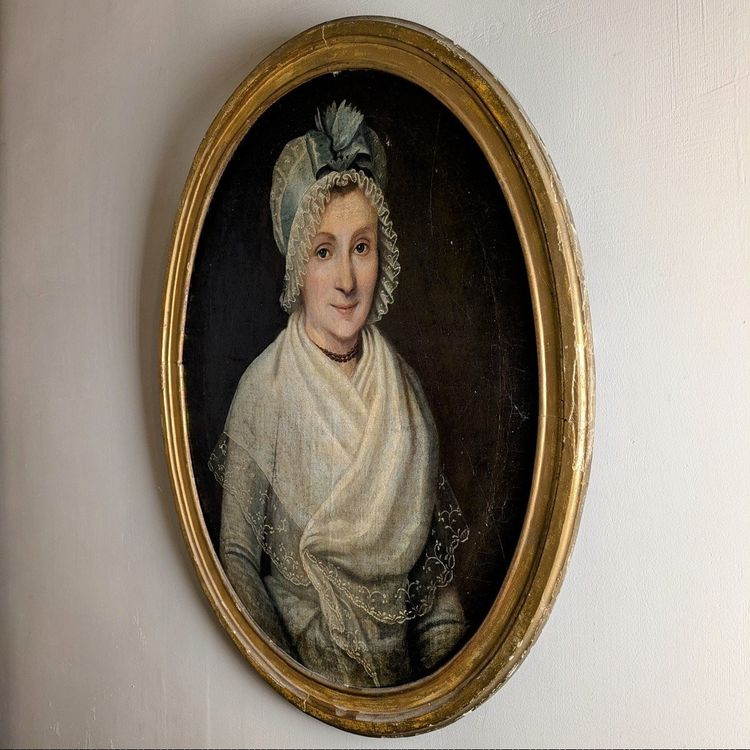 Portrait d'une Demoiselle - French Restoration-period work