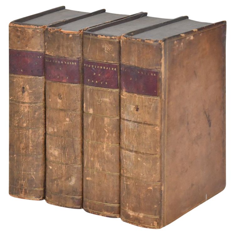Livre "Dictionnaire historique de la ville de Paris", HURTAUT et MAGNY, édité par Moutard, 1779