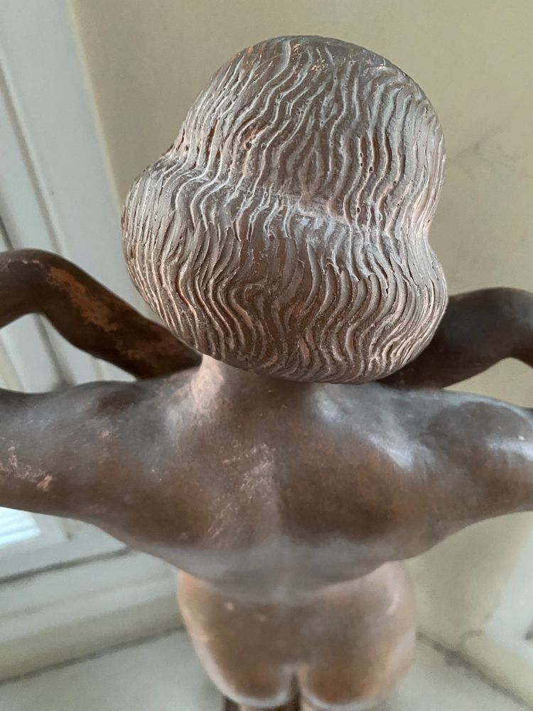 Sculpture en terre cuite Art Déco. Nu féminin. Réal Pedretti. 1934.