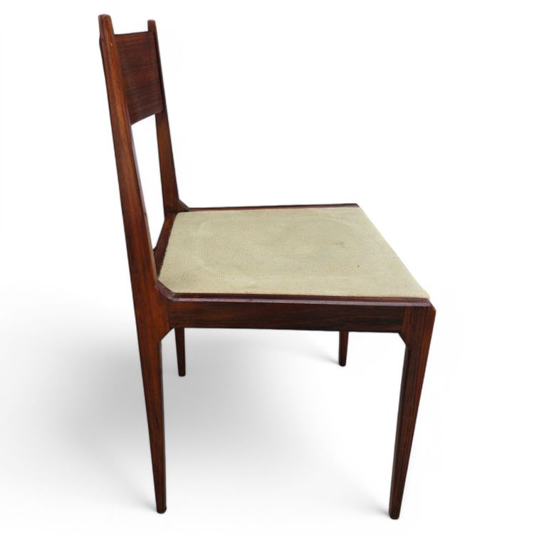 Sergio Mazza 4 vintage chairs 50s rosewood Italian design