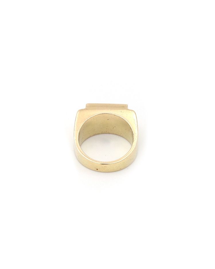 Anello con serbatoio in lapislazzuli in oro 18 carati, anello con serbatoio, anello rétro, blu oltremare, gioielli con serbatoio