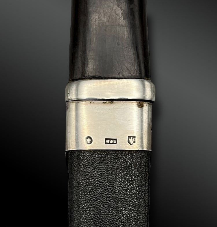 KNIFE called Sgian Dubh - Scotland - Early 20th century