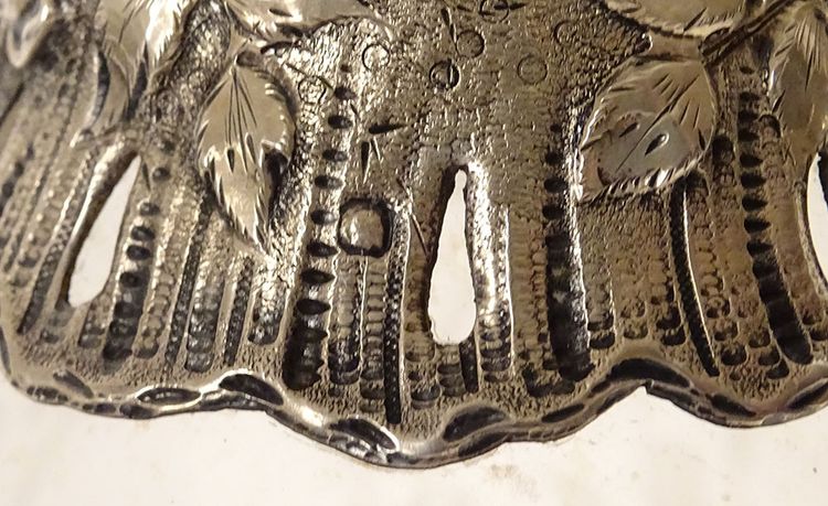 Aiguière Louis XV Cristal Massive argento Minerve H. Lapeyre Art Nouveau XIX secolo
