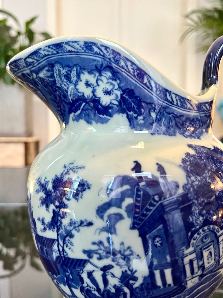 Vasque Et Broc De Toilette - Ensemble En Céramique Anglaise Ironstone