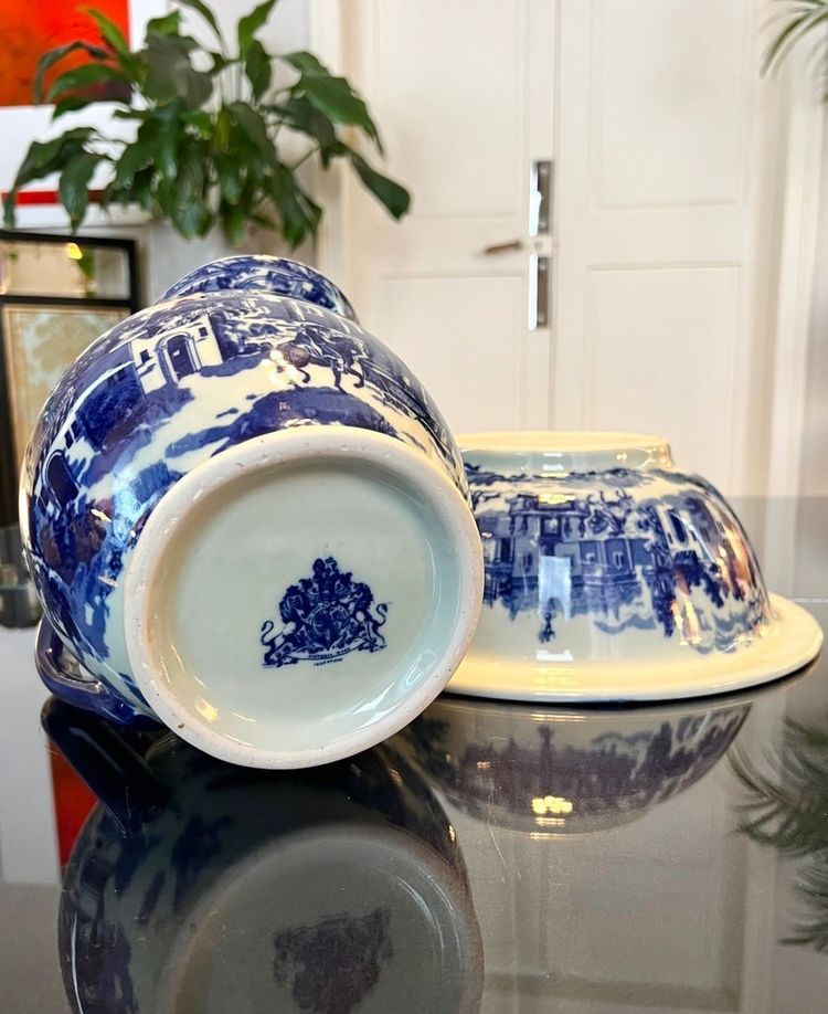 Vasque Et Broc De Toilette - Ensemble En Céramique Anglaise Ironstone