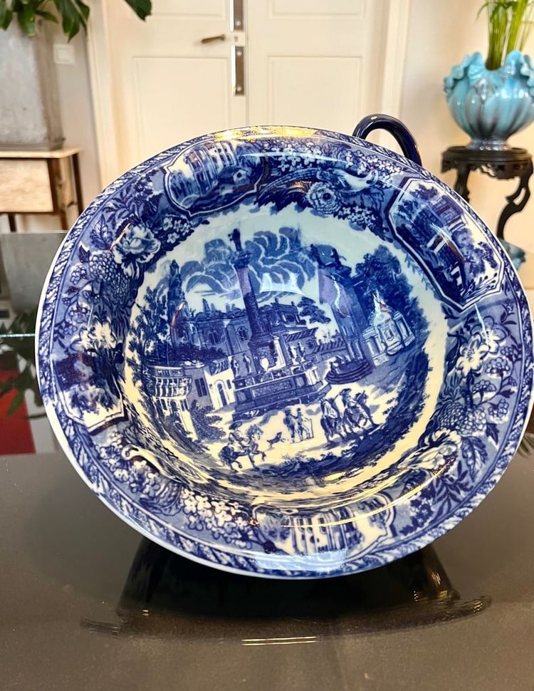Vasque Et Broc De Toilette - Ensemble En Céramique Anglaise Ironstone