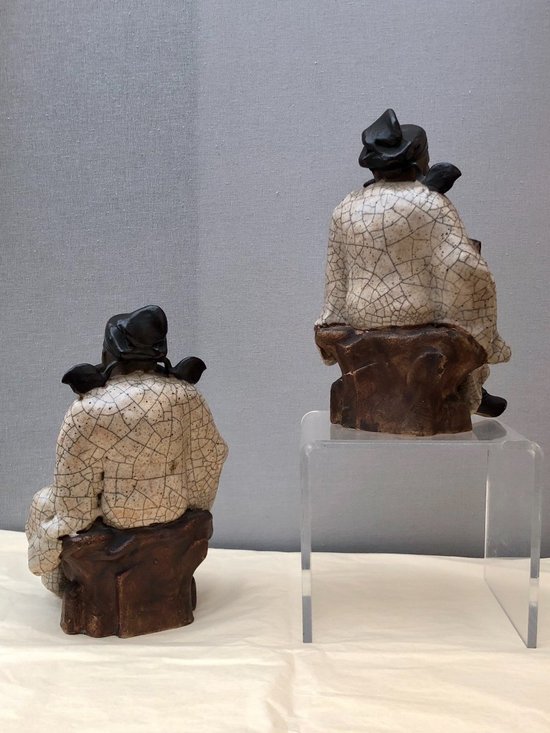 Pair Of Chinese Crackers, 19th Century