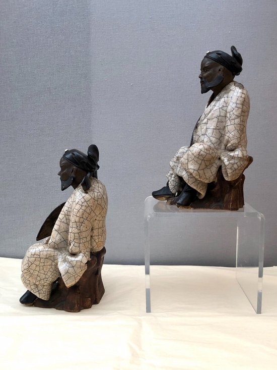 Pair Of Chinese Crackers, 19th Century