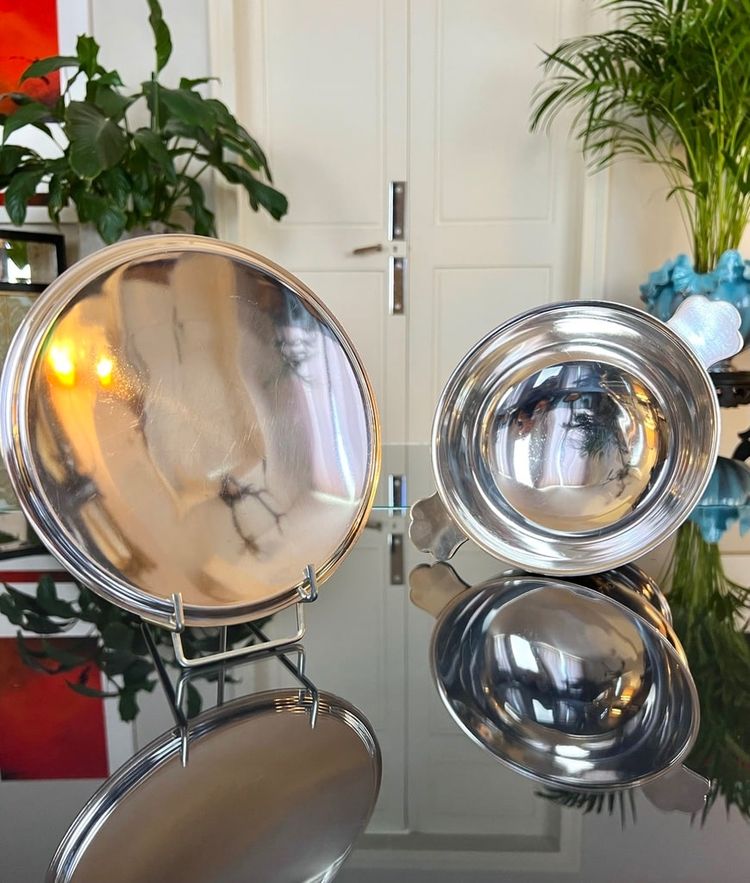 20th Century Art Deco Silver Plated Vegetable Dish