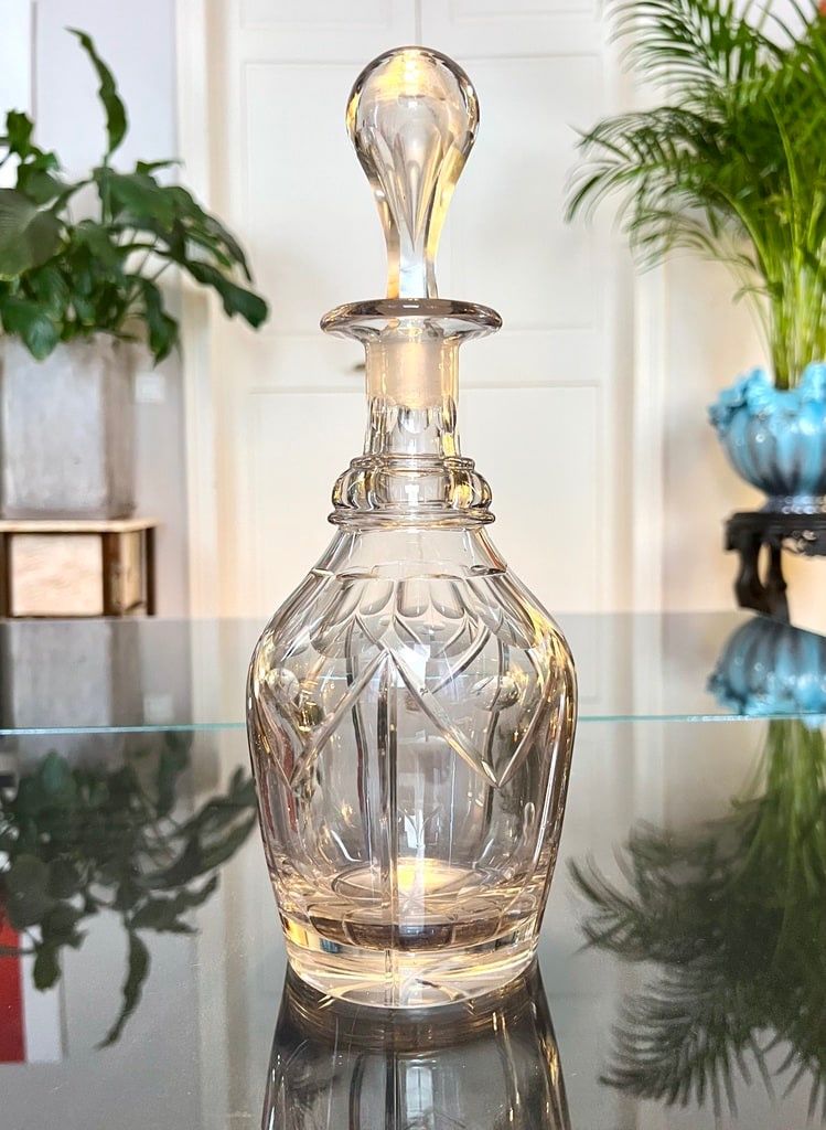 Blown Crystal Decanter