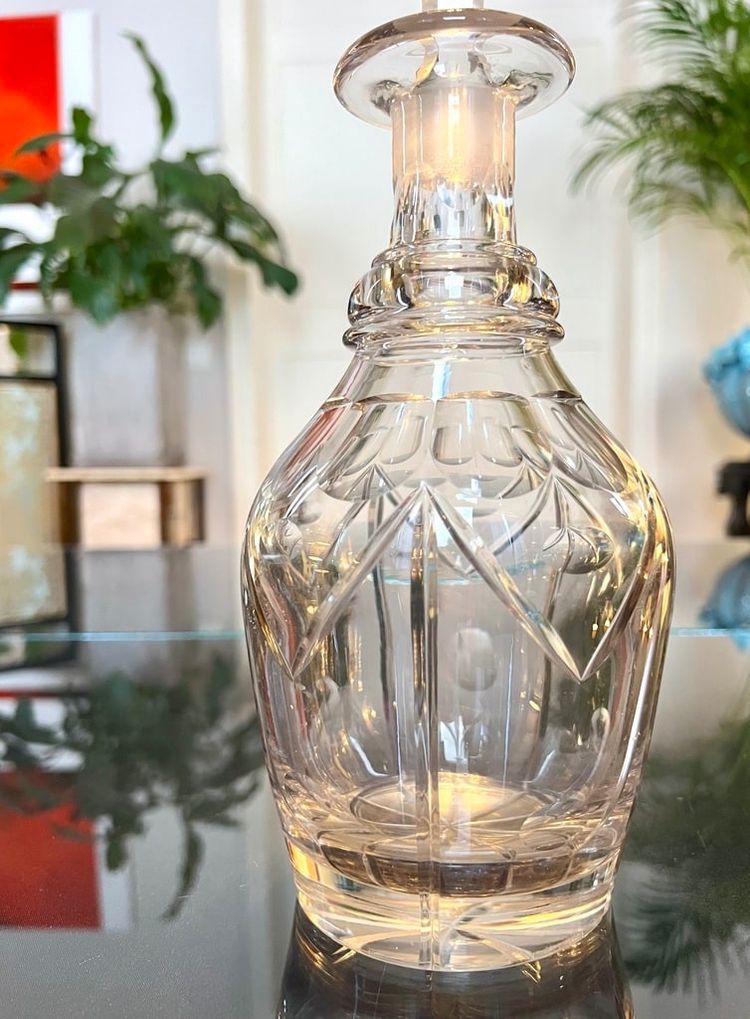Blown Crystal Decanter