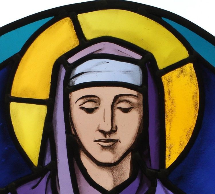 Stained glass - Stained glass windows - Marie and Anne