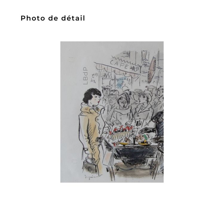 André Dignimont - "Der Marktplatz".