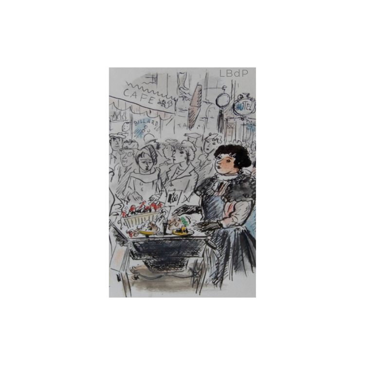 André Dignimont - "Der Marktplatz".