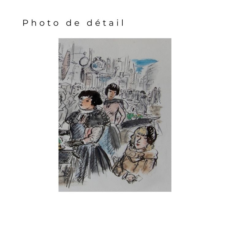 André Dignimont - "Der Marktplatz".