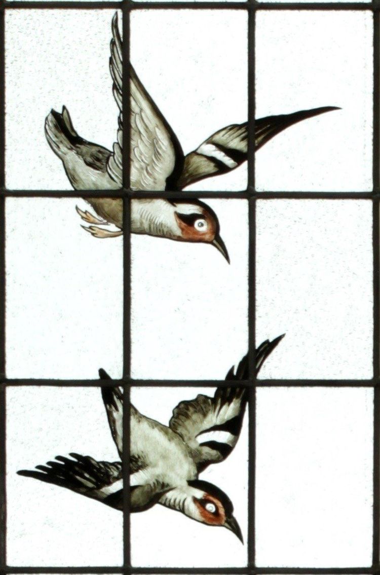 Stained Glass – Stained Glass Windows – Vegetation at the Kingfisher