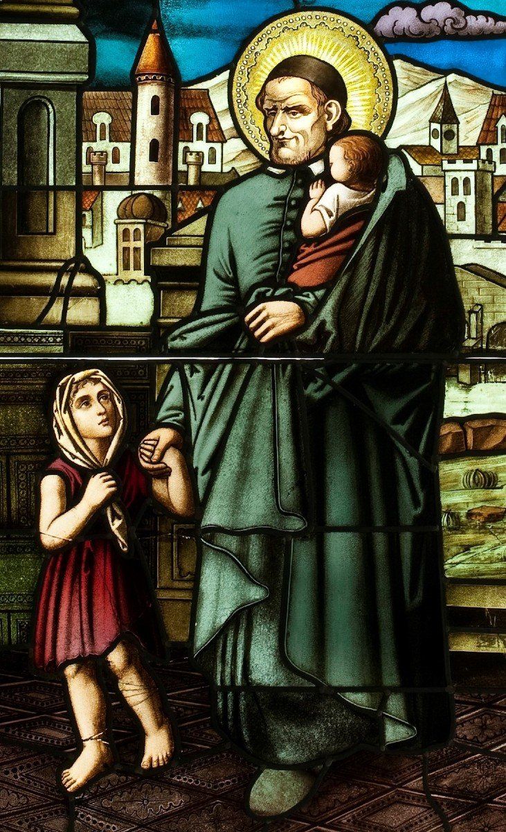 Stained glass - Stained glass windows - St Vincent De Paul