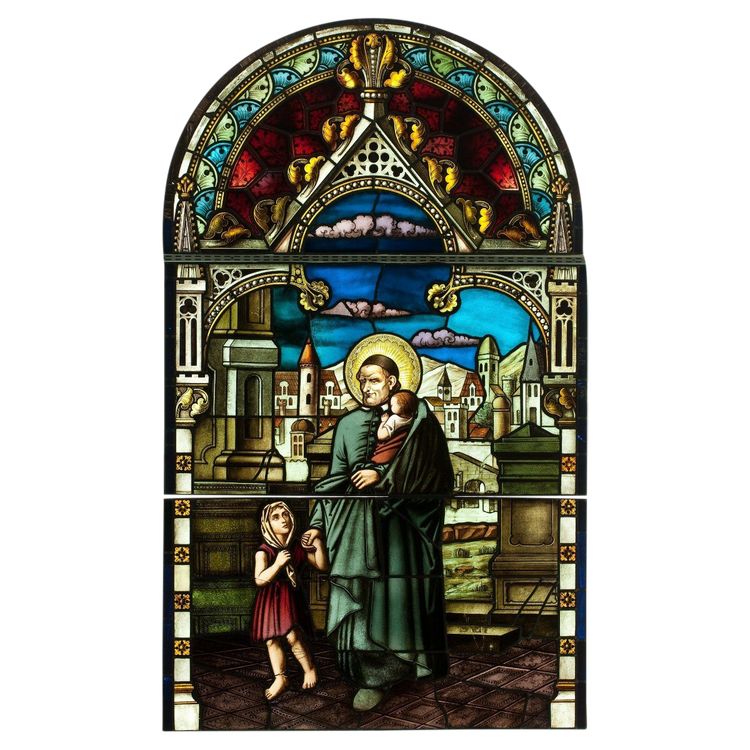 Stained glass - Stained glass windows - St Vincent De Paul
