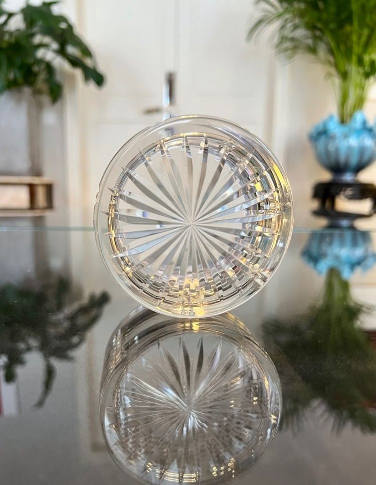 Crystal Pot - Art Deco