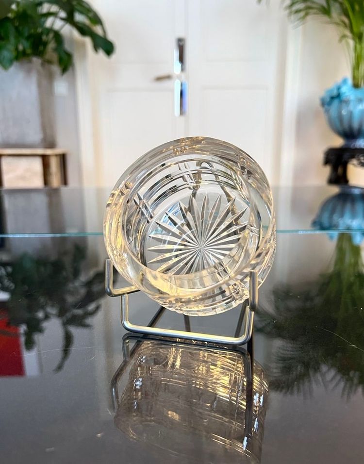 Crystal Pot - Art Deco