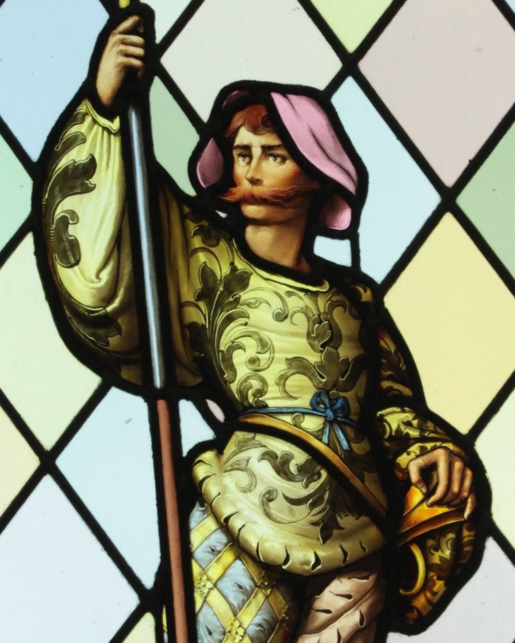 Stained glass - Stained glass windows - Lansquenet
