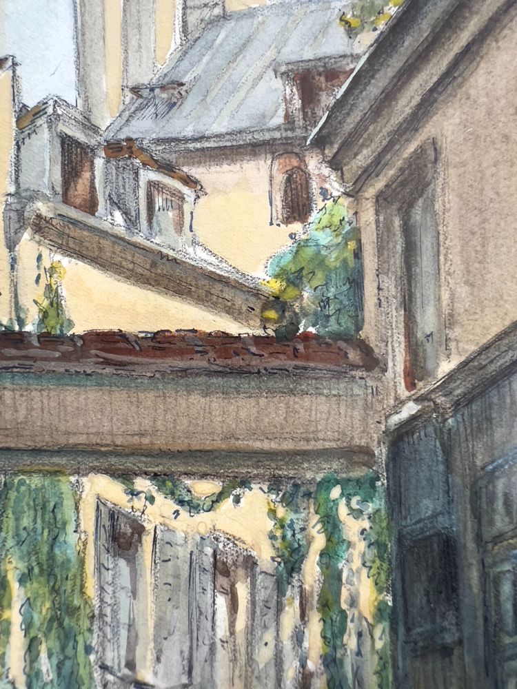 Rue St André des Arts Paris 1943.