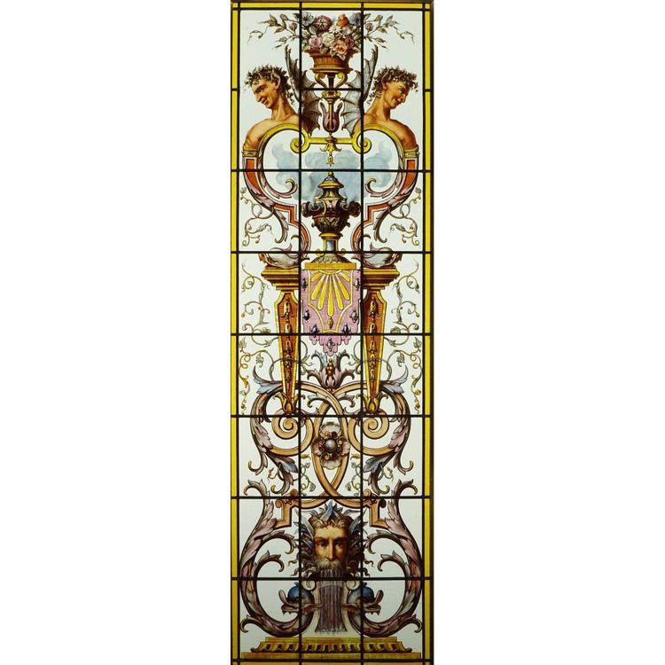 Stained Glass - Stained Glass Windows - Antique Decor