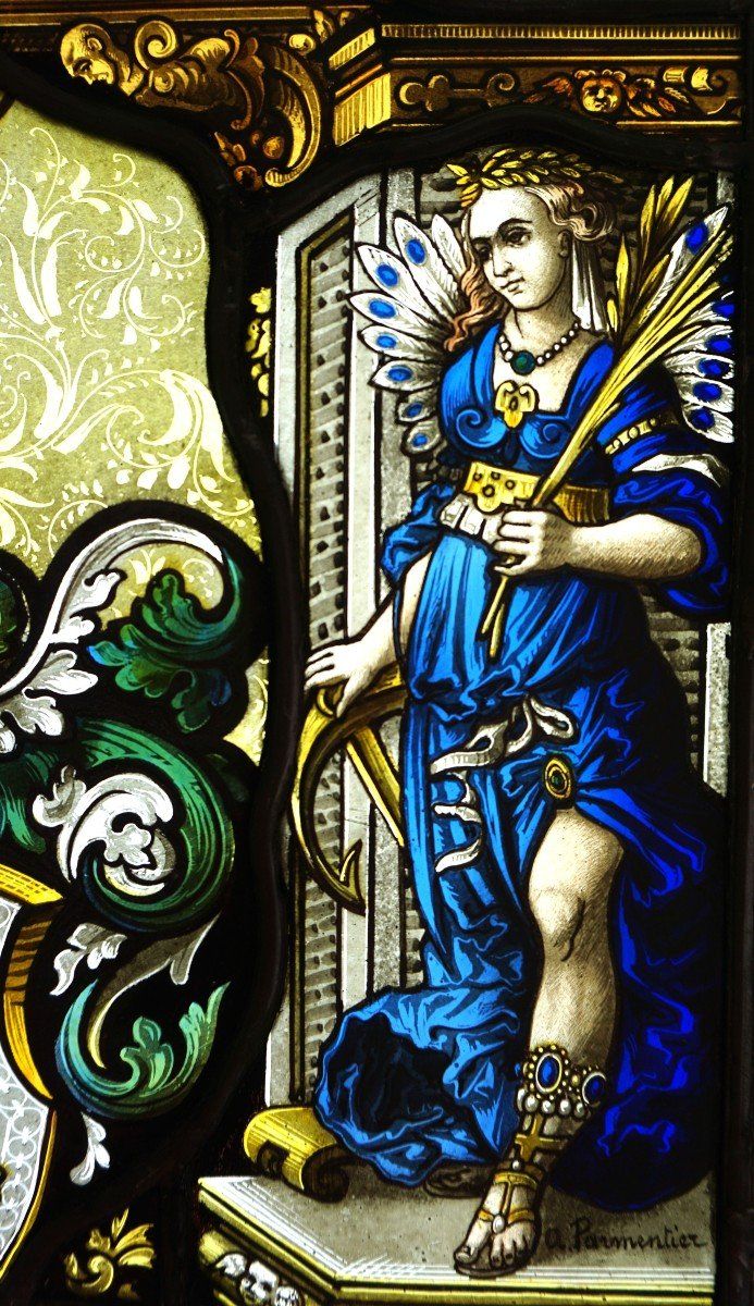 "stained glass windows - Swiss stained glass - Heraldry - Renaissance"