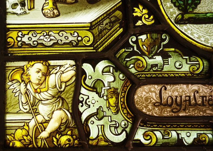 "stained glass windows - Swiss stained glass - Heraldry - Renaissance"