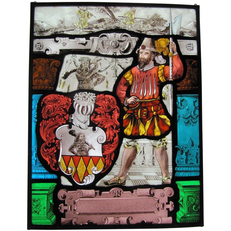 Stained glass windows - Swiss stained glass - Heraldry