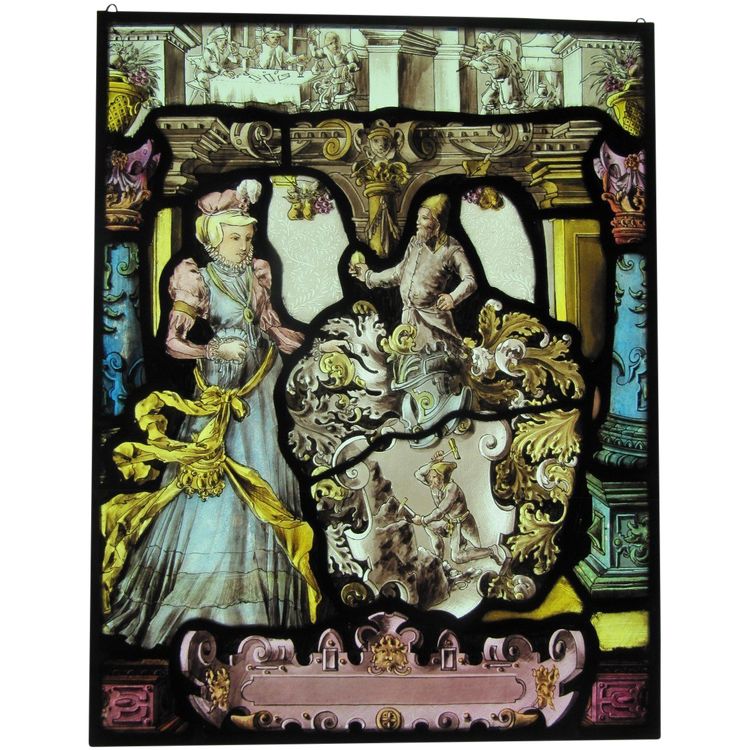 Stained glass windows - Swiss stained glass - Heraldry
