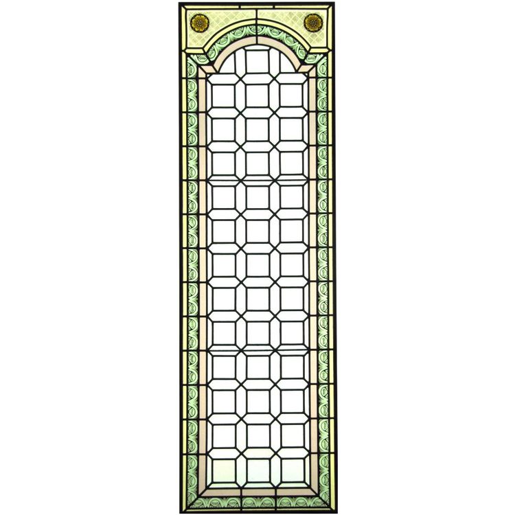 Stained Glass - Stained Glass Windows - Glassworks with 2 Yellow Flowers