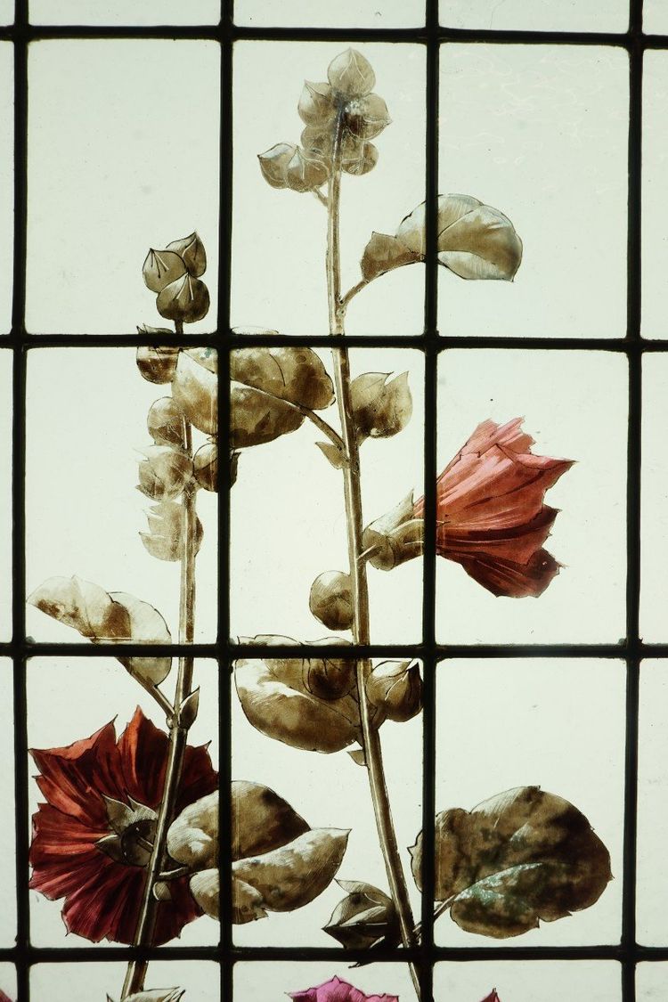 Vetrate - Vetrate - Roses Trémières