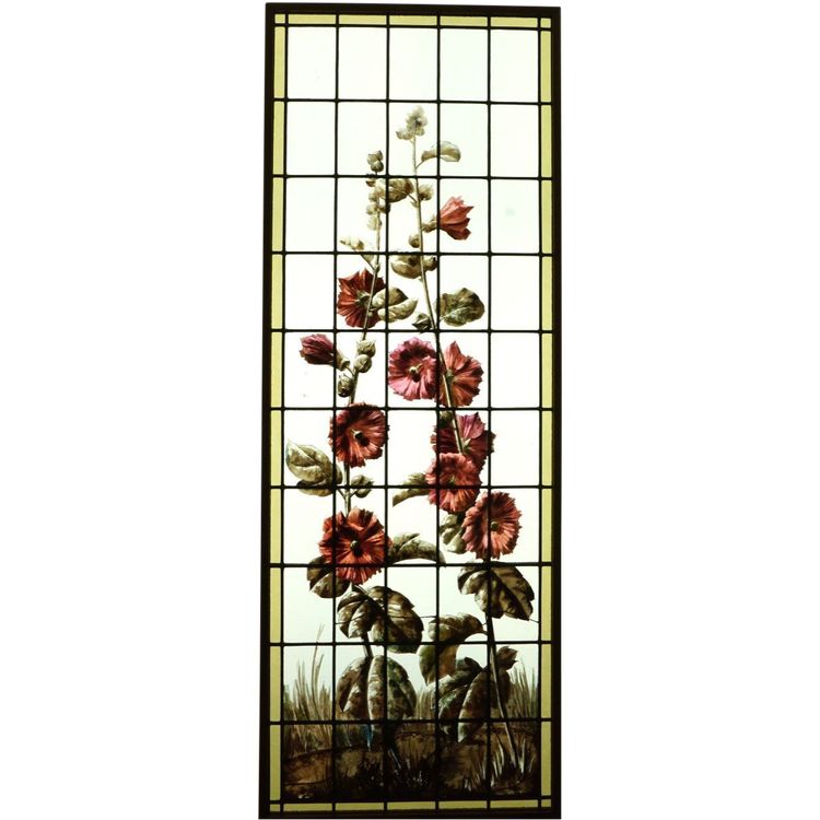 Vetrate - Vetrate - Roses Trémières