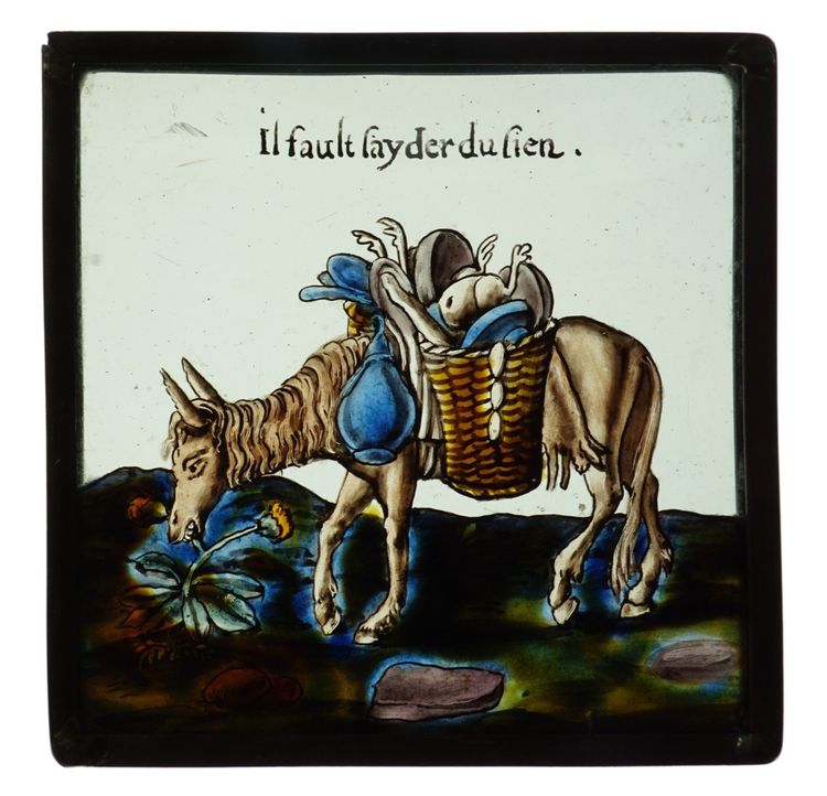 Vitrail - Stained glass - Mule Bien Chargée